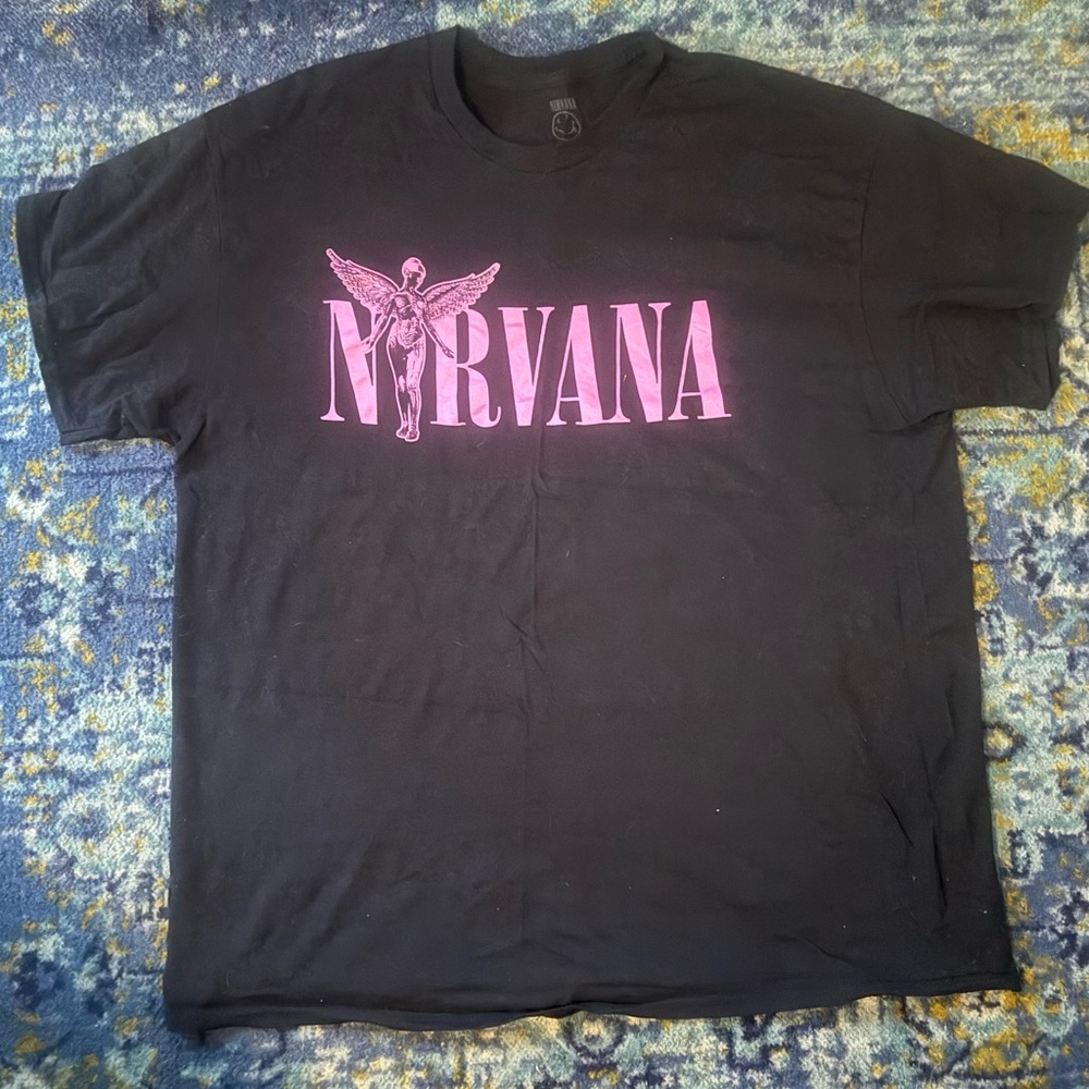 Unisex Nirvana T shirt
